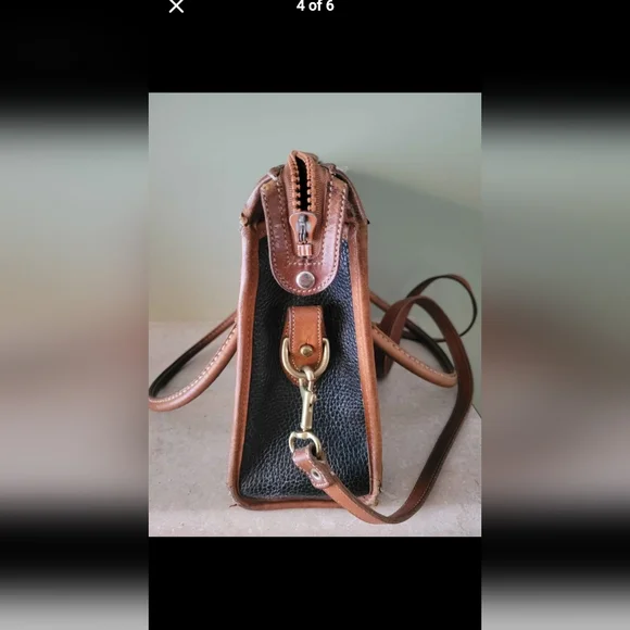 Vintage Dooney & Bourke All Weather Leather Purse - Picture 4 of 6